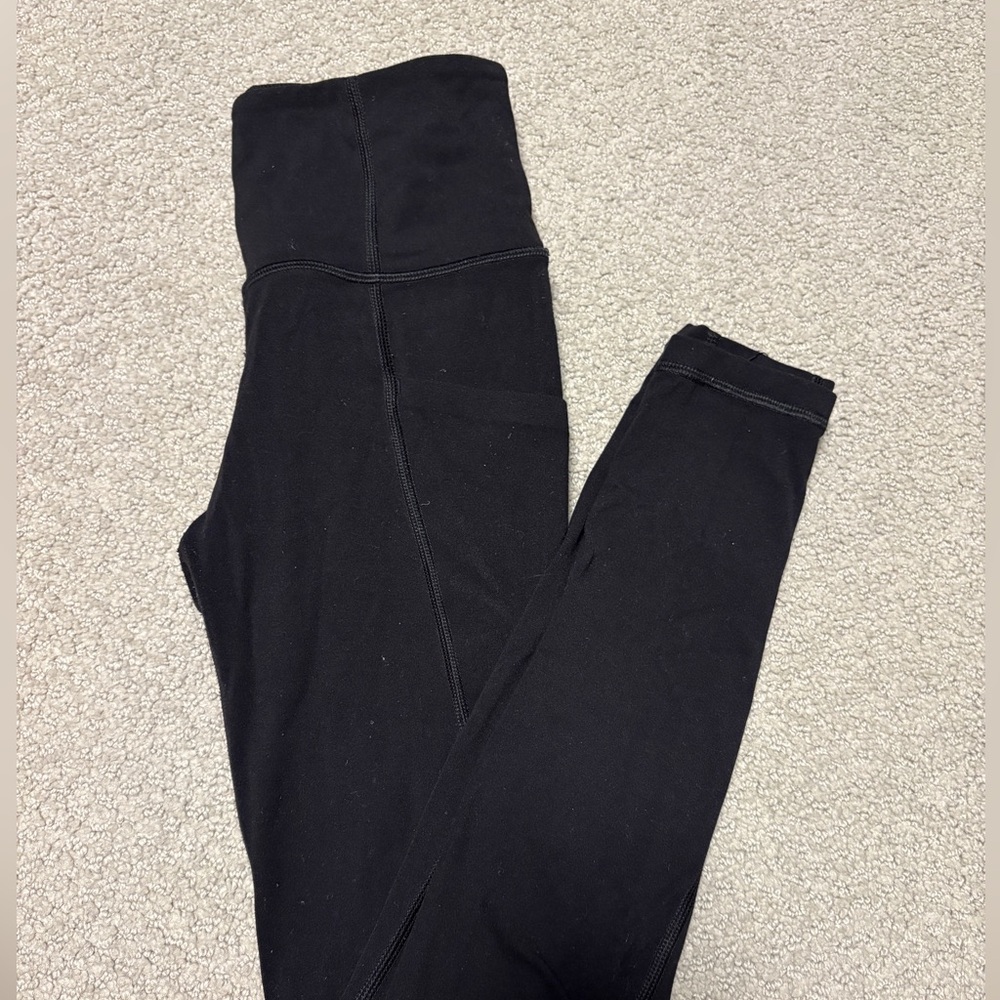 Black High-Waisted Leggings